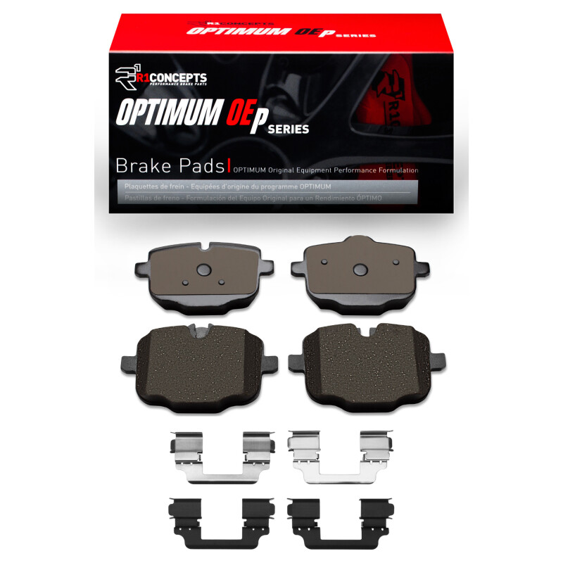 BMW 640I xDrive Gran Coupe Brake Pads - Rear - R1 Concepts - Optimum OE - `11-`19